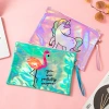 Direct supply cotton and linen bags, student stationery, cartoon animals, aluminum film file bags, storage folders, test papers, files, and archive bags Specification image
